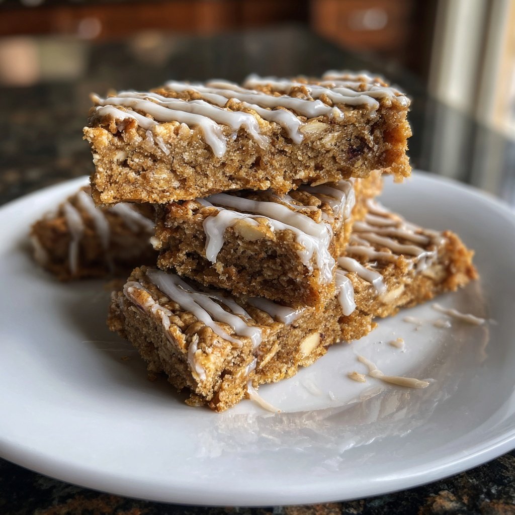 Vanilla Almond Breakfast Bars