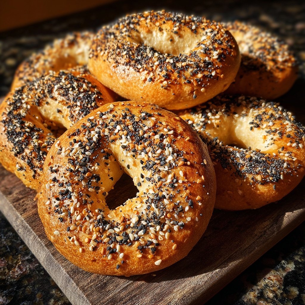 Protein Bagels Boiled And Baked