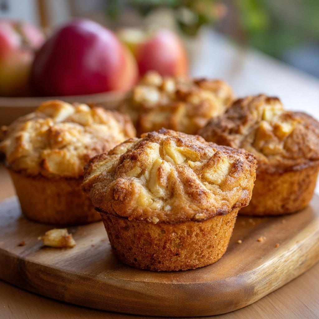 Apple Cinnamon Breakfast Muffins
