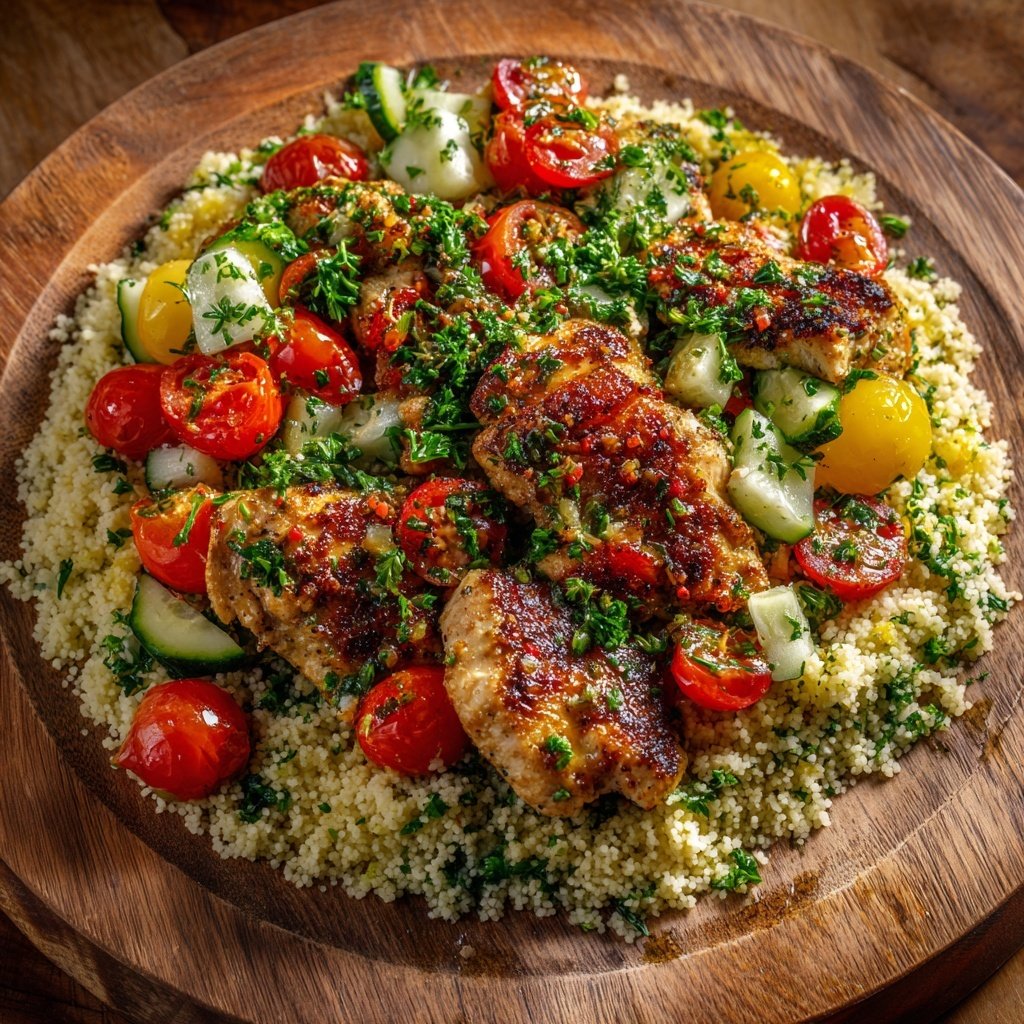 Healthy Chicken And Couscous Bowl