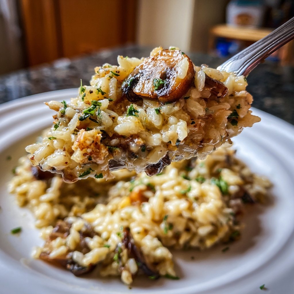 Romantic Mushroom Risotto