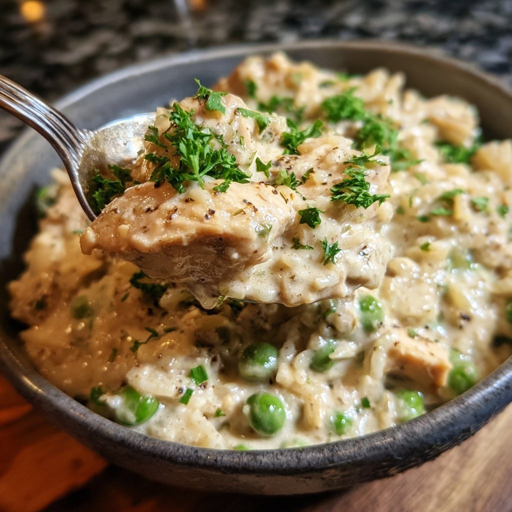 Creamy One Pot Chicken Rice