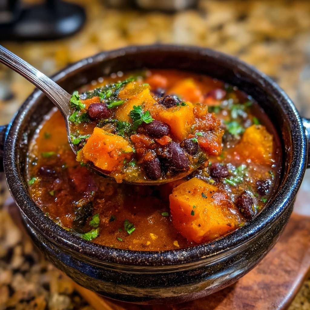 Healthy Crockpot Sweet Potato Stew