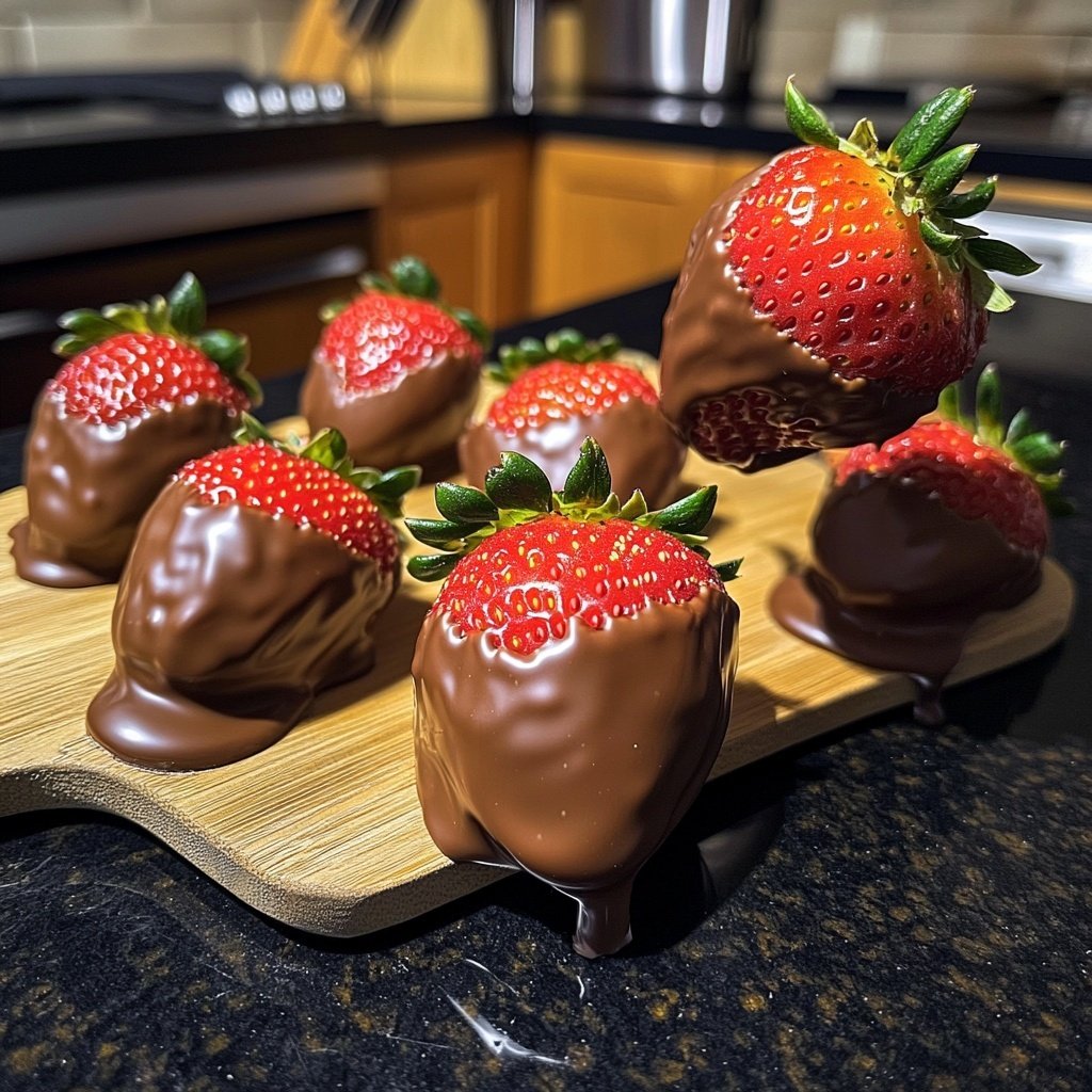 Chocolate Covered Strawberries Recipe