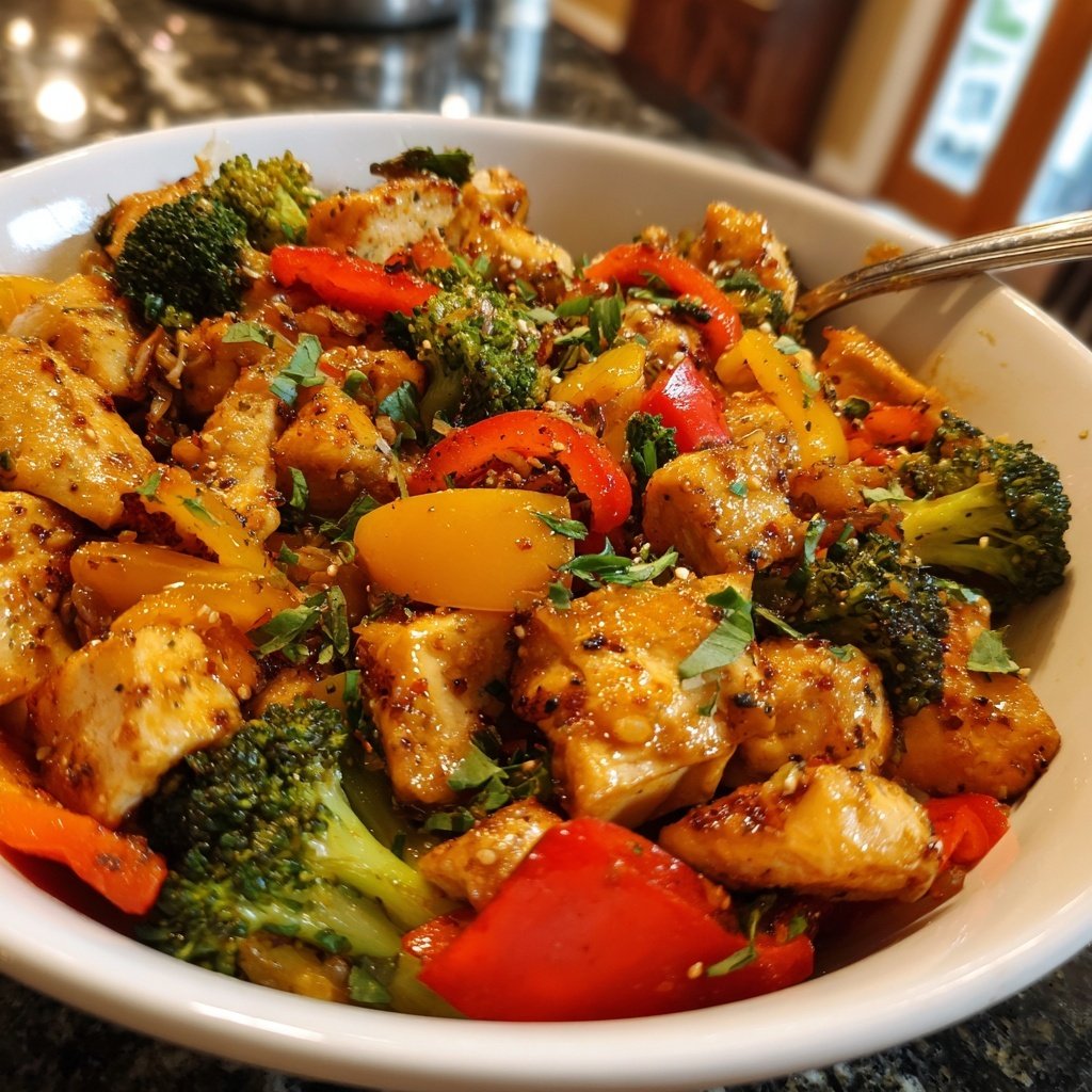 Chicken And Vegetable Stir Fry