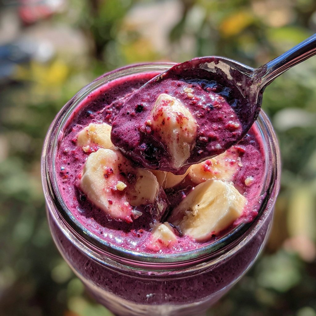 Berry Banana Breakfast Smoothie