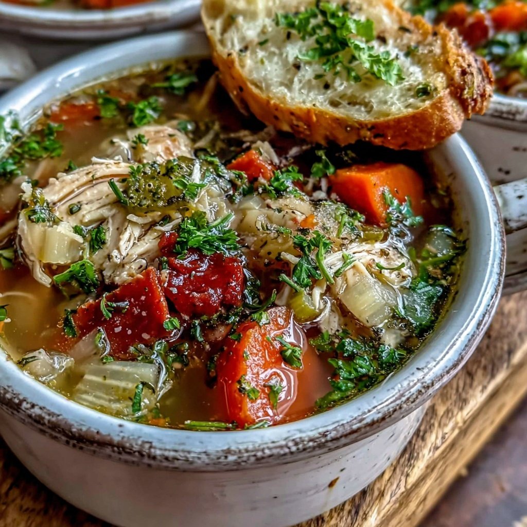 Healthy Chicken Vegetable Soup