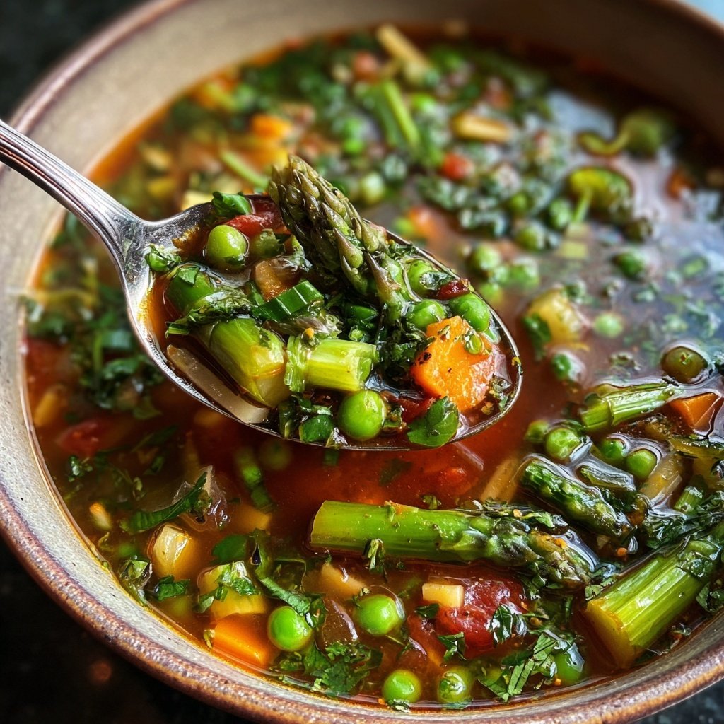 Spring Minestrone Soup