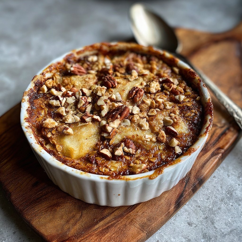 Apple Cinnamon Baked Oats