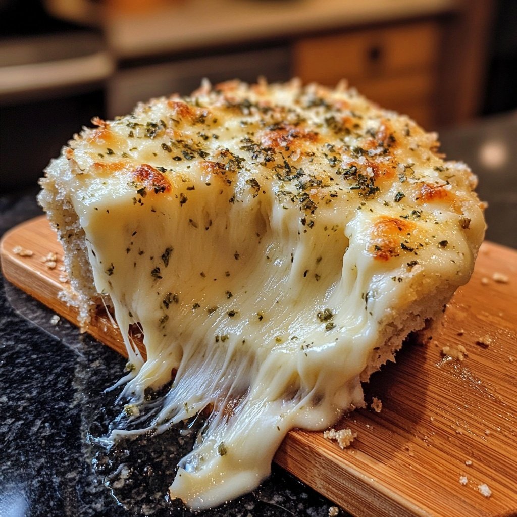 Fondue with Garlic Herb Cheese