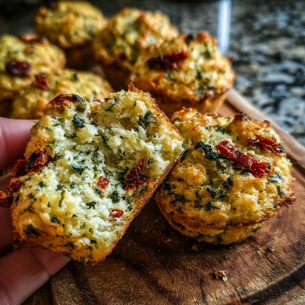 Super Bowl Food Savory Veggie Muffins